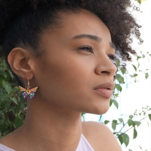 Boucles d’oreilles Papillon Amazigh